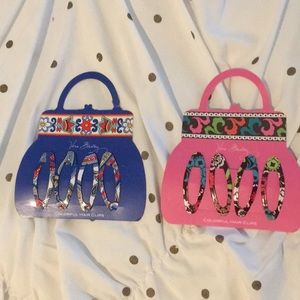 Vera Bradley hair clips